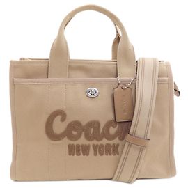 Borsa 2-Way Cargo Tote Coach CP158 Beige