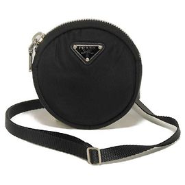 Borsa a tracolla Prada Tessuto Nero