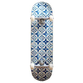 Louis Vuitton Skateboard Monogram Edição Limitada Azul e Branco Branco Azul Monograma