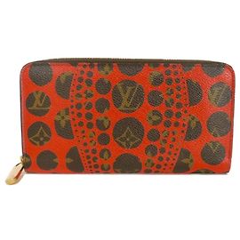 Portafoglio Zippy Louis Vuitton - Design Pumpkin Dot Rosso
