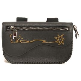 Sac à main Christian Dior Dior Cactus Jack Saddle Arm Pouch Noir