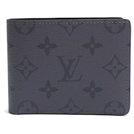 Louis Vuitton Monogram Eclipse Reverse Portefeuille Slender Monogram