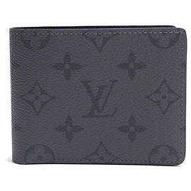 Louis Vuitton Monogram Eclipse Reverse Portefeuille Slender Monogramm