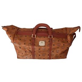 MCM Visetos Reisetasche Braun