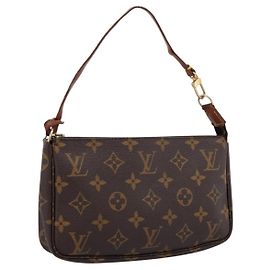 LOUIS VUITTON Monogram Pochette Accessoires Pouch M51980 LV Auth 195404 Monogramme