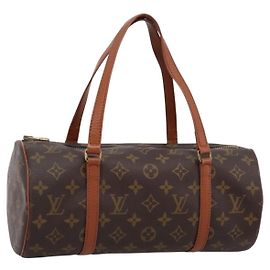 LOUIS VUITTON Monogram Papillon 30 Hand Bag M51385 LV Auth am12247A Monogram