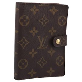 LOUIS VUITTON Monogram Agenda PM Day Planner Cover R20005 LV Auth am12435V Monogram