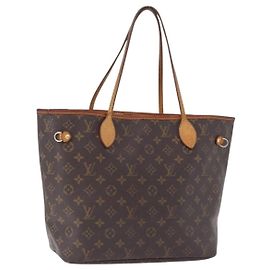 Sac cabas LOUIS VUITTON Monogram Neverfull MM M40156 LV Auth 198282 Monogramme
