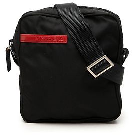 Borsa a tracolla Prada Sports Line in Tessuto nera Nero