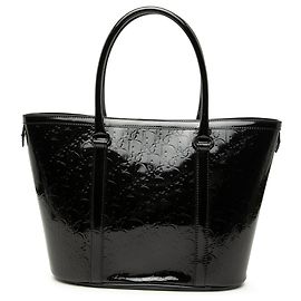 Bolso Tote Diorissimo Trotter de charol negro Dior Negro