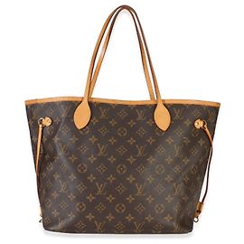 Louis Vuitton Monogram Canvas Neverfull MM Marrone