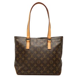 Sac Cabas Piano Monogram Louis Vuitton Marron