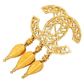 Spilla Chanel Vintage Coco Mark D'oro
