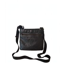 Gucci Monogram Canvas Shoulder Bag - Black Black