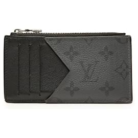 Louis Vuitton Monogram Eclipse Card Case Black
