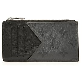 Portacarte Louis Vuitton Monogram Eclipse Nero