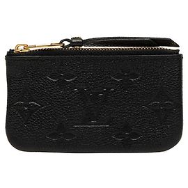 Portamonete Louis Vuitton Monogram Empreinte Nero