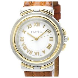 Tiffany & Co Relógio de pulso Tiffany Intaglio em ouro 18K e aço inoxidável, quartzo Outro