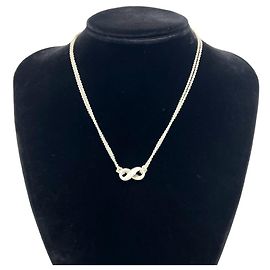 Tiffany & Co Collana Tiffany Vintage Infinity Argento