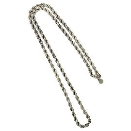 Tiffany & Co Tiffany Vintage Twist Rope Halskette Silber