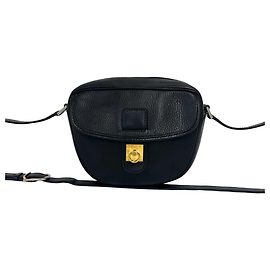 Céline Celine Leather Mini Shoulder Bag Black