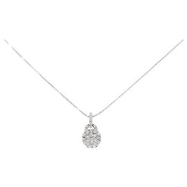 Autre Marque Diamantenhalskette Au750 Silber