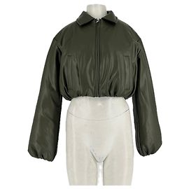 Yves Salomon ALO Jacket Khaki Khaki