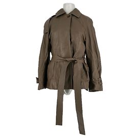Cos Brown Viscose Jacket XS Brown