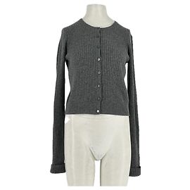 Cardigan Reformation en cachemire gris M Gris