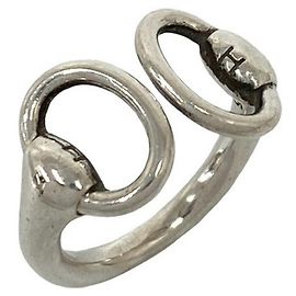 Hermès HERMES Vintage Nausicaä Ring Silber