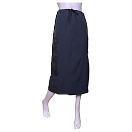 Herno Gonna Cargo Midi Blu Blu