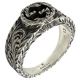 Anillo Arabesque Interlocking G GUCCI Plata