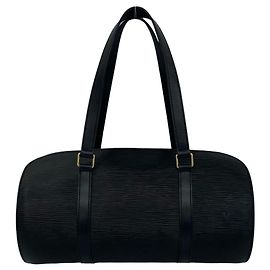 Louis Vuitton Soufflot Mini Boston Bag Black
