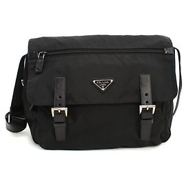 Prada Black Shoulder Bag BT6671 Black