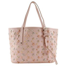 Saco Tote em couro Sasha S Jimmy Choo Rosa