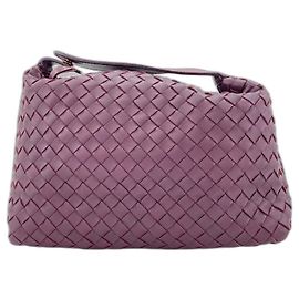 Bolsa Bottega Veneta roxa Roxo