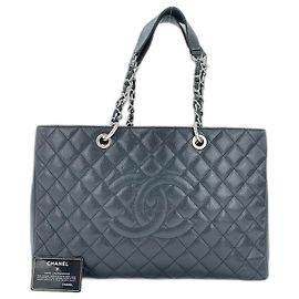 Chanel GST Tote Bag, Black Black