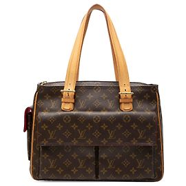 Louis Vuitton Brown Monogram Multipli Cite Marrone