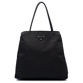 Prada Black Tessuto City Tote Black