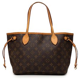 Louis Vuitton Brown Monogram Neverfull PM Marrom