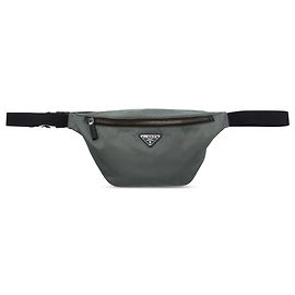 Prada Gürteltasche aus grauem Tessuto Braun