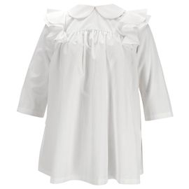 Comme Des Garcons Comme des Garçons Ruffled Collar Blouse in White Cotton White