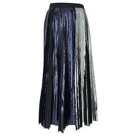 Jupe midi plissée métallisée Proenza Schouler en polyester multicolore Multicolore