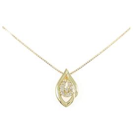 Autre Marque Collier en diamants Au750 Doré