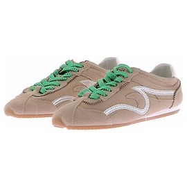 Sandro Light Wave Sneakers Brown Leather Brown