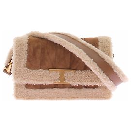Tod's Timeless Leather Handbag Brown Brown