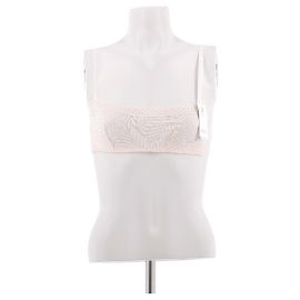 Autre Marque Brassière en dentelle blanche Blanc
