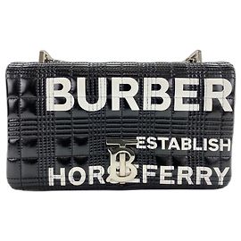 Borsa a tracolla Burberry TB Roller Nero