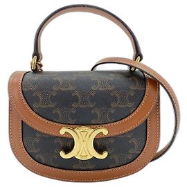 Céline Borsa a tracolla Celine Mini Buzas Claire Marrone