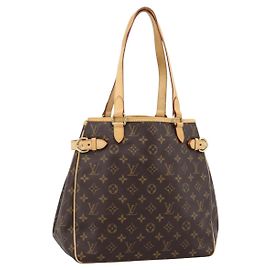 LOUIS VUITTON Monogram Batignolles Vertical Tote Bag M51153 LV Auth 198505A Monogramma